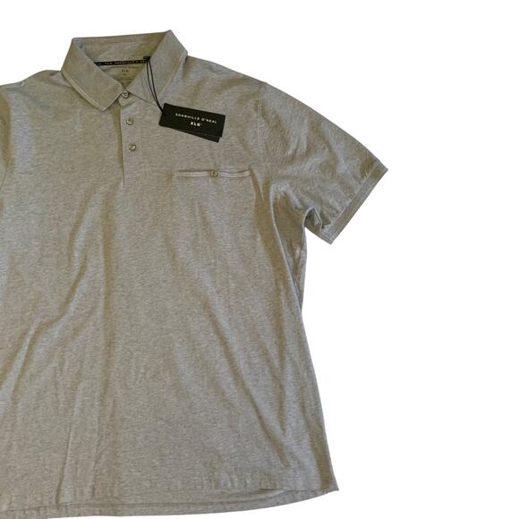 Shaquille O'Neal XLG Men's Size 2XL Comfort Stretch Tipped Polo Shirt Brand New - Picture 6 of 16